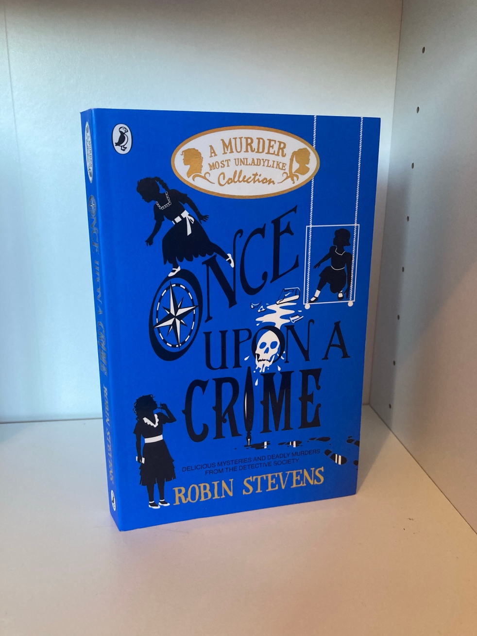 The cover of Once Upon A Crime by Robin Stevens